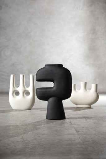 Hapax Large Cream Vase