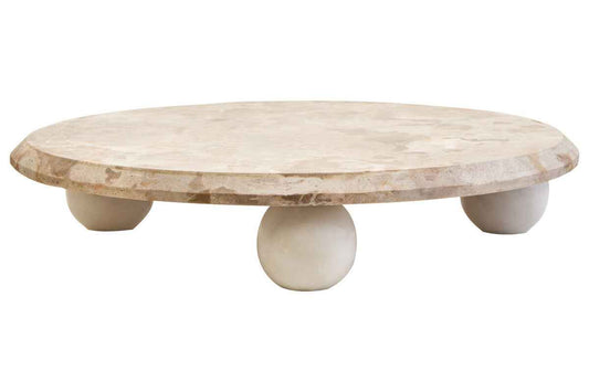 Santino Chocolate Marble Riser