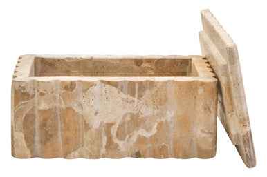 Santino Rectangular Chocolate Marble Box