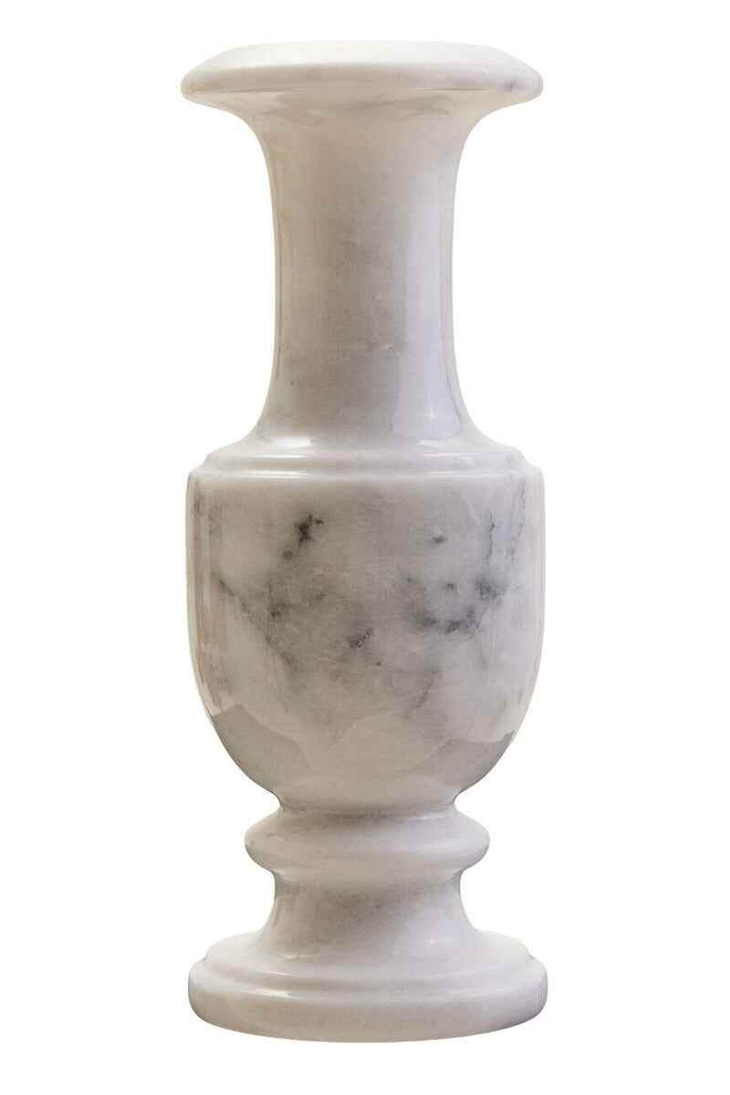 Zoro White Marble Vase