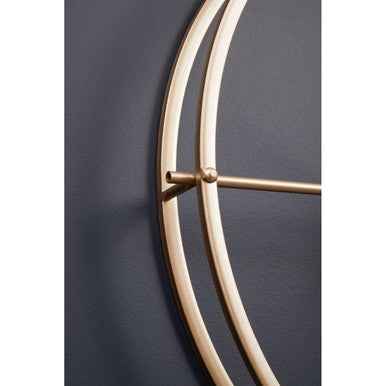 Kent Large Gold Finish Wall Clock