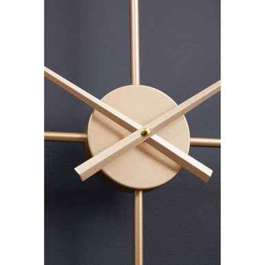 Kent Large Gold Finish Wall Clock