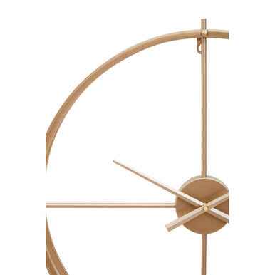 Kent Large Gold Finish Wall Clock