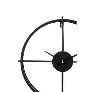 Kent Small Black Finish Wall Clock