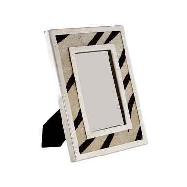 Kensington Townhouse 4in x 6in Zebra Design Photo Frame
