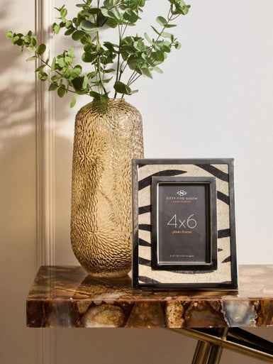 Kensington Townhouse 4in x 6in Zebra Design Photo Frame