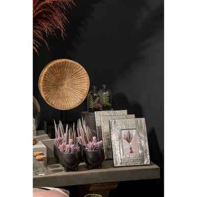 Kensington Townhouse Hammered Silver 5 x 7 Photo Frame