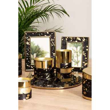 Bowerbird Large Cowhide 5In X 7In Photo Frame