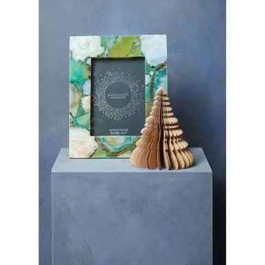 Bowerbird Large Green Agate 5In X 7In Photo Frame