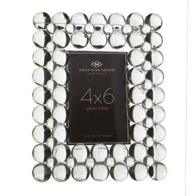 Carrie 4In X 6In Crystal Bubble Photo Frame