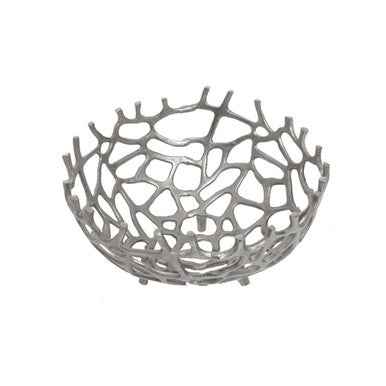 Prato Silver Finish Bowl