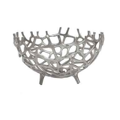 Prato Silver Finish Bowl