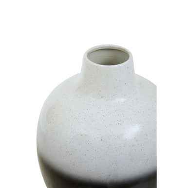 Ramus Large Black And White Ombre Vase
