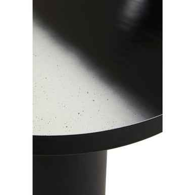 Ramus Black And White Ombre Side Table