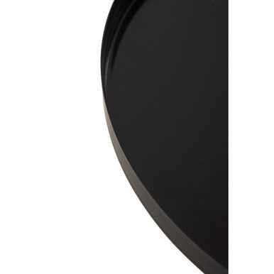 Ramus Black And White Ombre Side Table