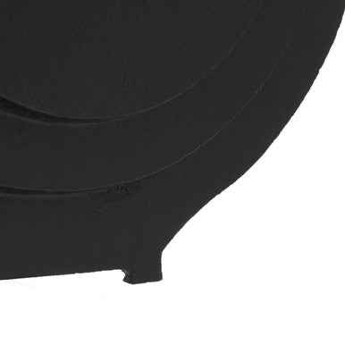 Hapax Round Matt Black Finish Vase