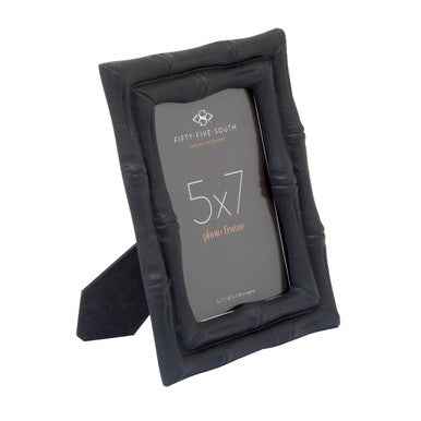 Hiba 5 X 7 Black Finish Bamboo Effect Photo Frame