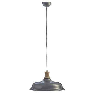 Oslo Small Pendant Light with Zinc Finish