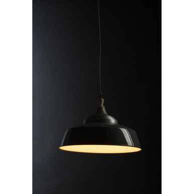 Oslo Grey Large Pendant Light