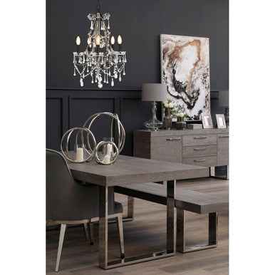 Kensington Townhouse 5 Bulbs Chandelier.