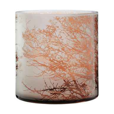 Branch Medium Glass Hurricane Candle Holder