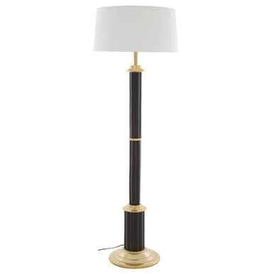 Macey Black & Gold Floor Lamp