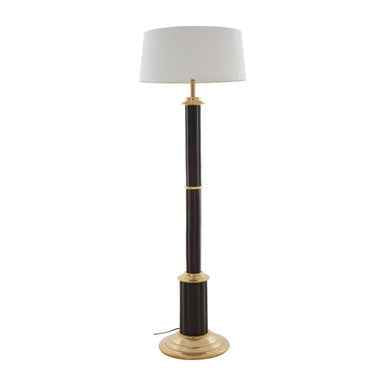 Macey Black & Gold Floor Lamp