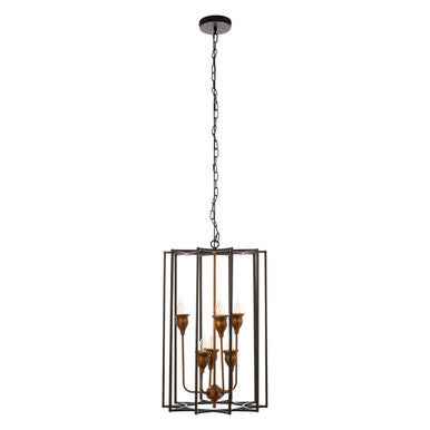 Allas 6 Bulb Pendant Lamp