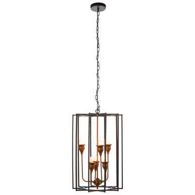 Allas 6 Bulb Pendant Lamp
