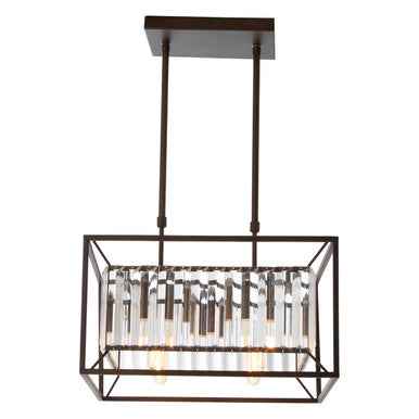 Akiko 4 Bulb Matte Black Celing Light