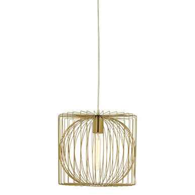 Aselo Gold Finish Pendant Lamp