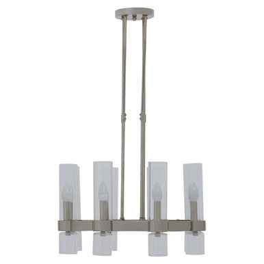 Alexis 8-Light Nickel Finish Ceilingt Light