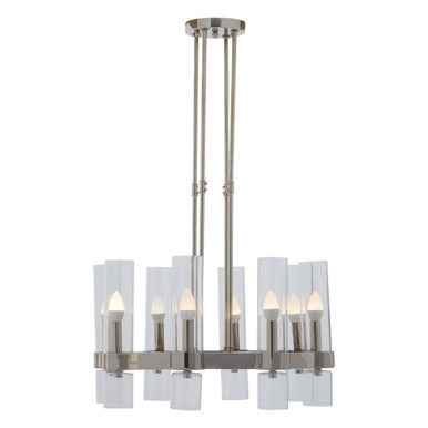 Alexis 8-Light Nickel Finish Ceilingt Light