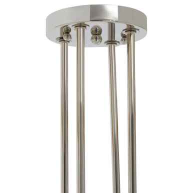 Alexis 8-Light Nickel Finish Ceilingt Light