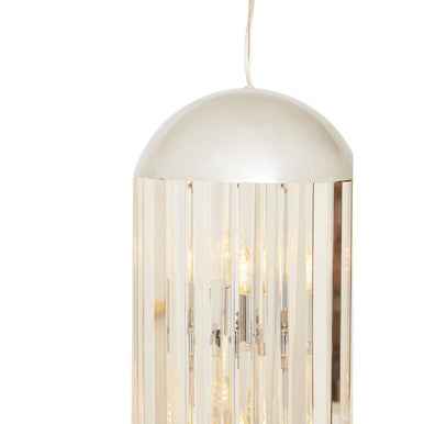Kensington Townhouse Chrome Finish 6 Bulb Pendant Light
