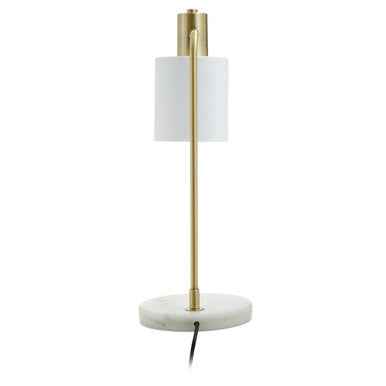 Newton White Shade Desk Lamp