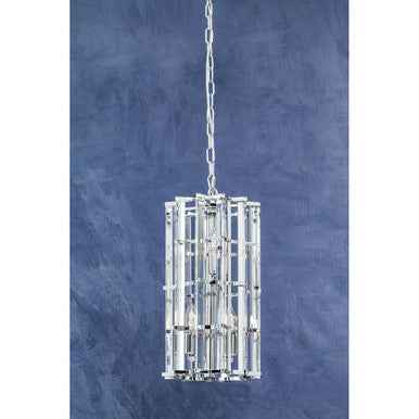 Karli Chrome Finish Small Vertical Light