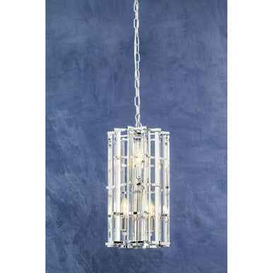 Karli Chrome Finish Small Vertical Light