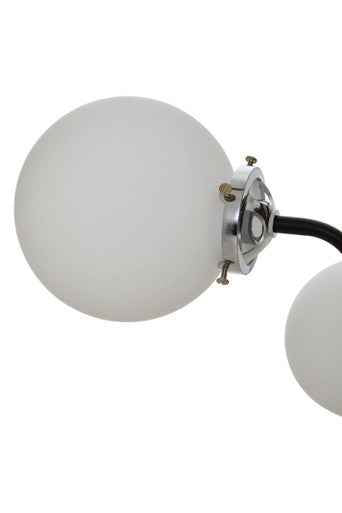 Abira Black And Chrome 16 Arm Pendant Light