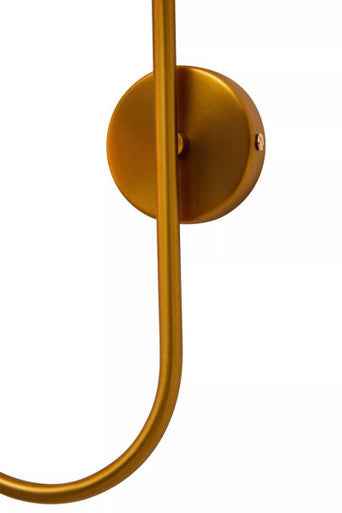 Abira Four Bulb White Glass Wall Light