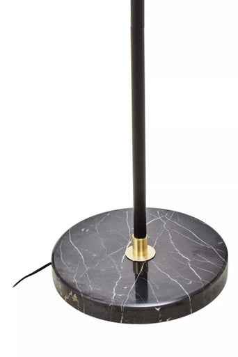 Newton Gold Finish Metal Shade Floor Lamp