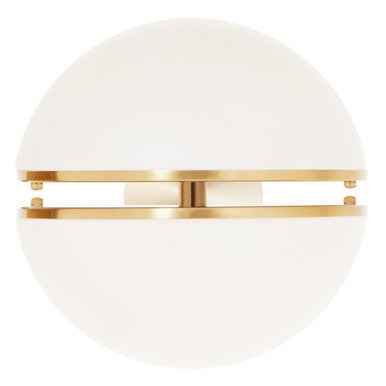 Abira Brushed Brass Ball Wall Light