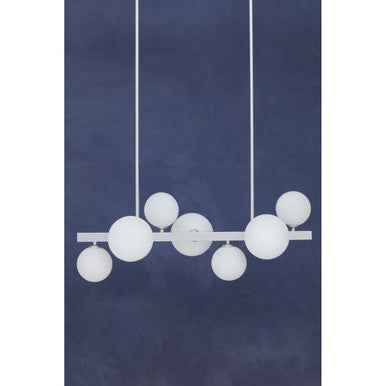 Abira Chrome 7 Light  Pendant Lamp