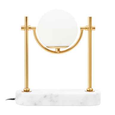 Zalika Marble And Gold Orb Table Lamp