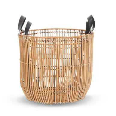 Batu Set Of 2 Natural Rattan Baskets