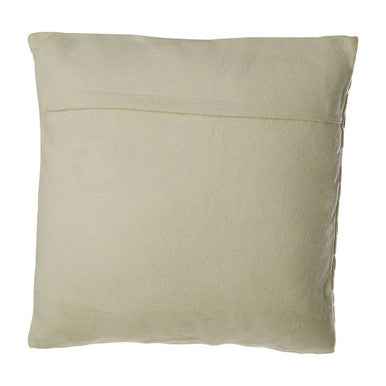 Bosie Kensington Townhouse Square Ivory And Silver Check Cushion