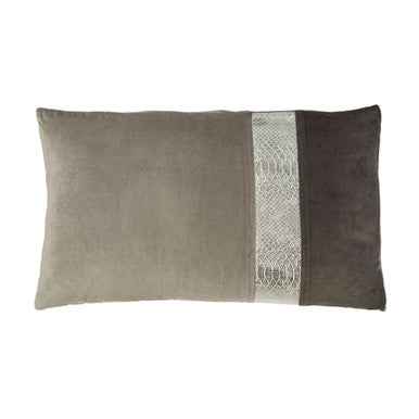 Bosie Kensington Townhouse Grey Rectangular Cushion