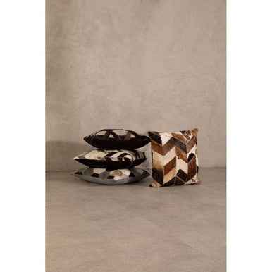 Bosie Safira Natural Patchwork Cushion