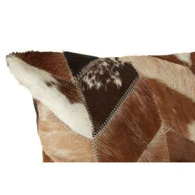 Bosie Safira Natural Patchwork Cushion