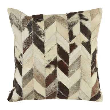 Bosie Safira Black And White Patchwork Cushion Cover